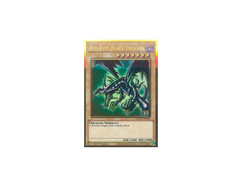 Red-Eyes Black Dragon (MAGO-EN003) - 1st Edition