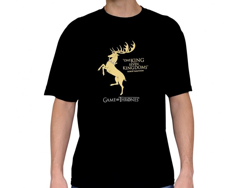 T-shirt Baratheon / One King, Seven Kingdoms