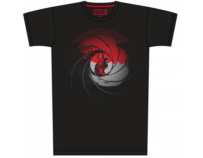 T-Shirt Deadpool Gun Barrel