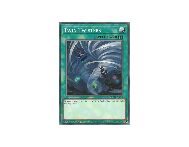 Twin Twisters (SDCH-EN026) - 1st Edition