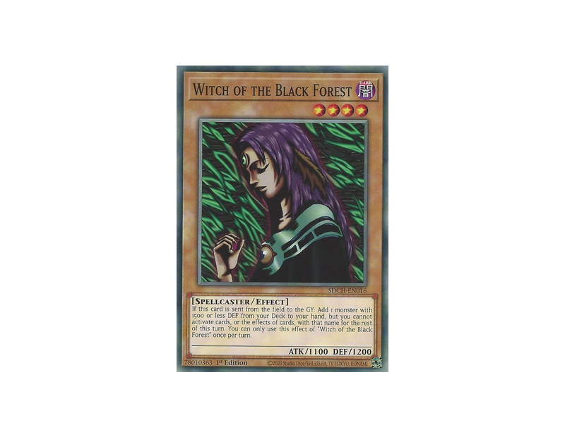 Witch of the Black Forest (SDCH-EN016) - 1st Edition