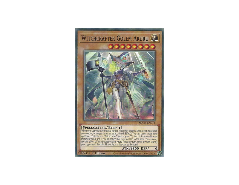 Witchcrafter Golem Aruru (SDCH-EN014) - 1st Edition