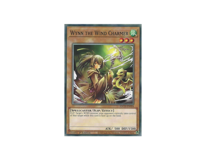Wynn the Wind Charmer (SDCH-EN004) - 1st Edition