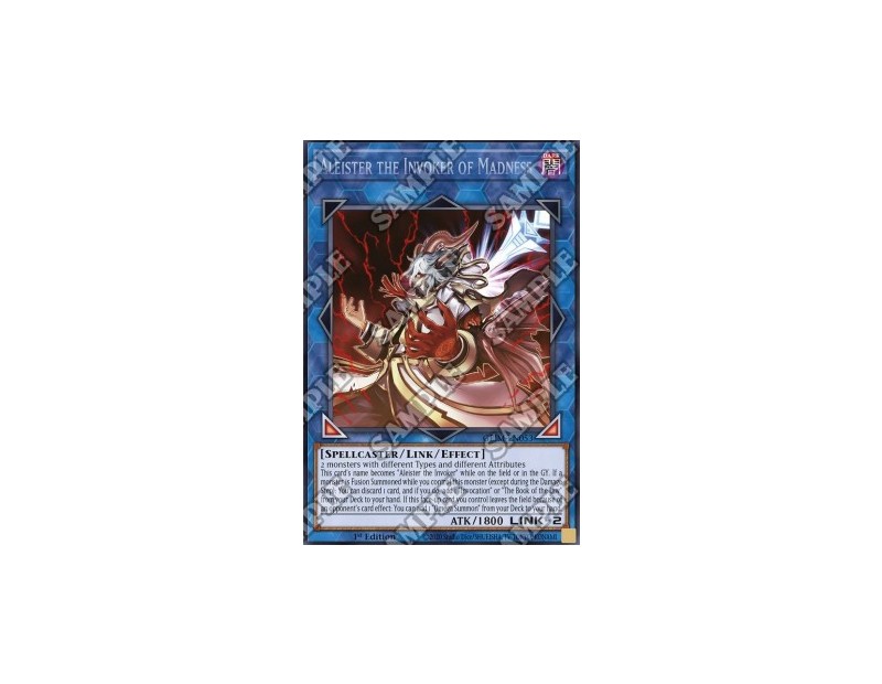 Aleister the Invoker of Madness (GEIM-EN053) V.2 - 1st Edition