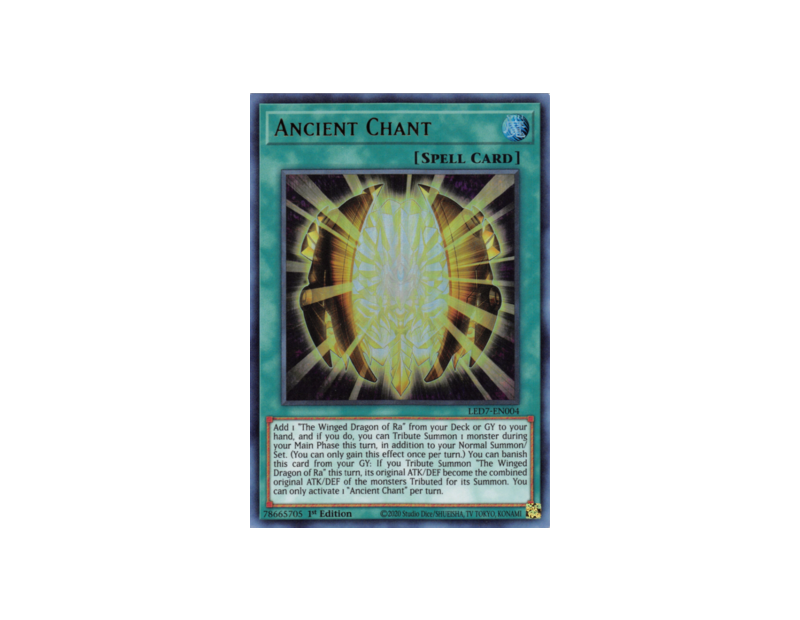 Ancient Chant (LED7-EN004) - 1st Edition