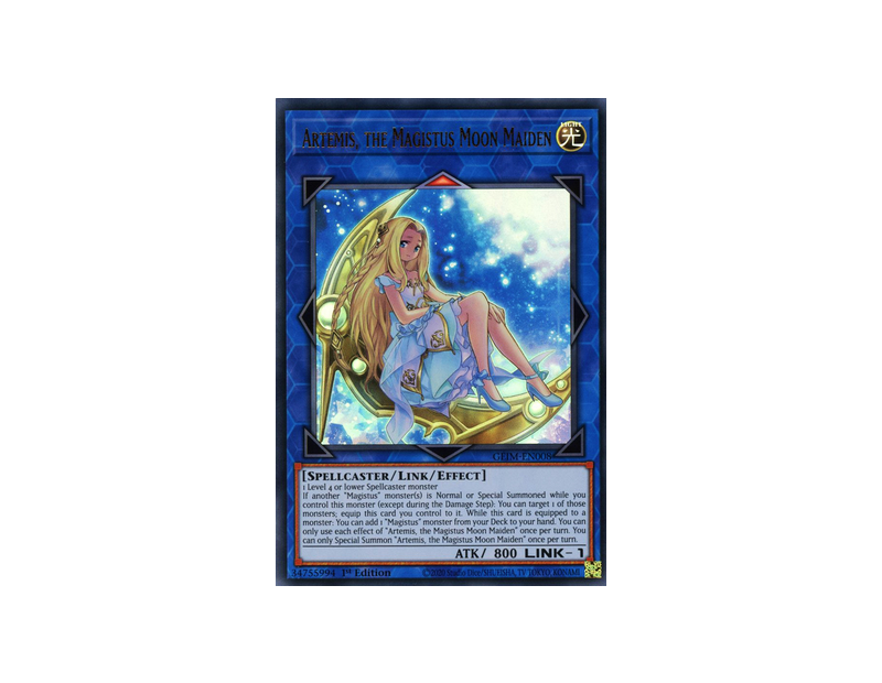 Artemis, the Magistus Moon Maiden (GEIM-EN008) - 1st Edition