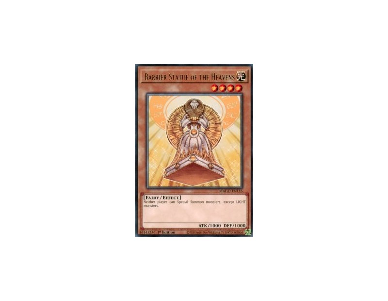 Barrier Statue of the Heavens (MAGO-EN116) - 1st Edition