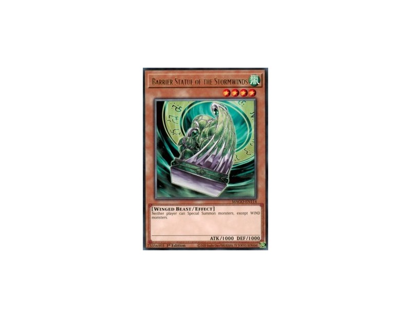 Barrier Statue of the Stormwinds (MAGO-EN114) - 1st Edition