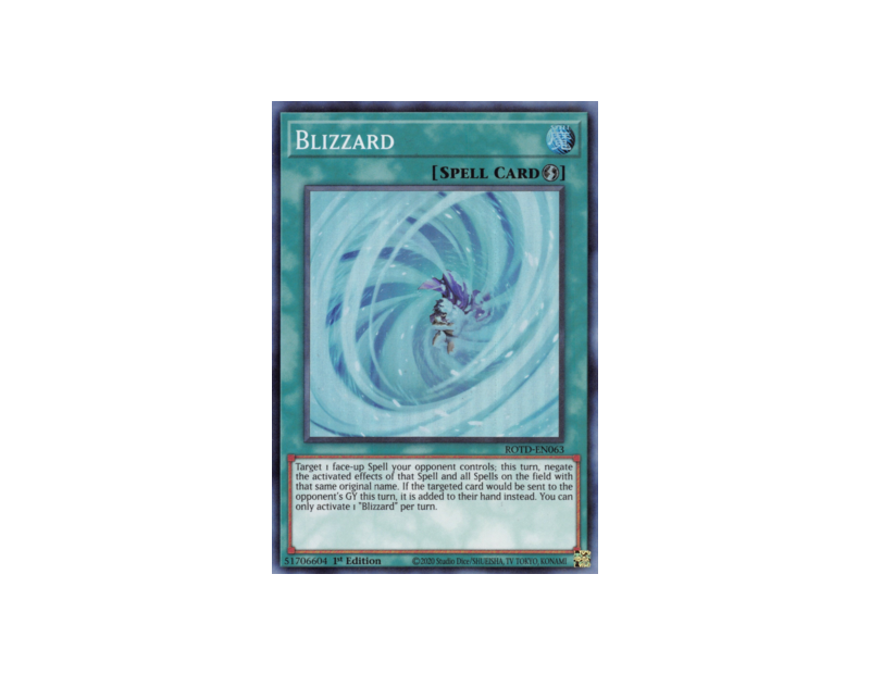 Blizzard (ROTD-EN063) -1st Edition