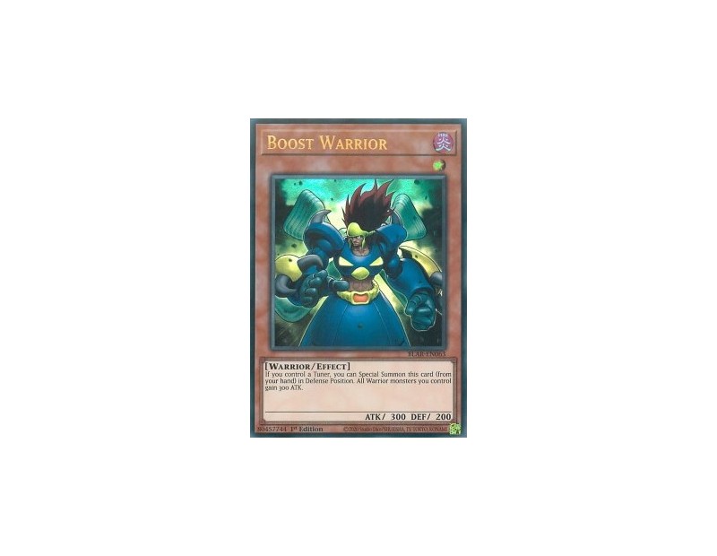 Boost Warrior (BLAR-EN063) - 1st Edition