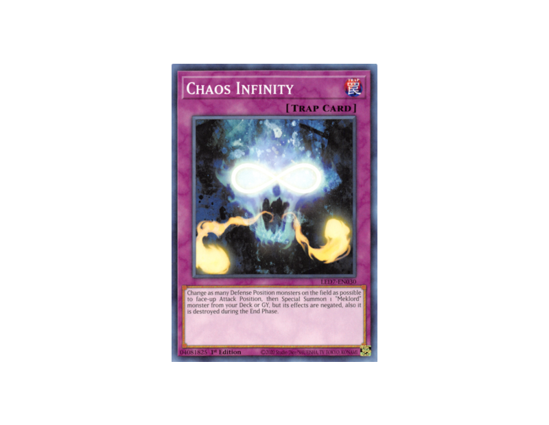 Chaos Infinity (LED7-EN030) - 1st Edition