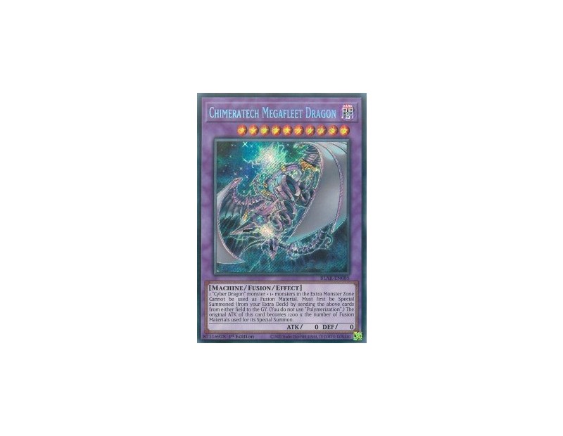 Chimeratech Megafleet Dragon (BLAR-EN085) - 1st Edition