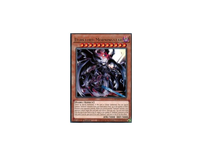 Darklord Morningstar (MAGO-EN105) - 1st Edition