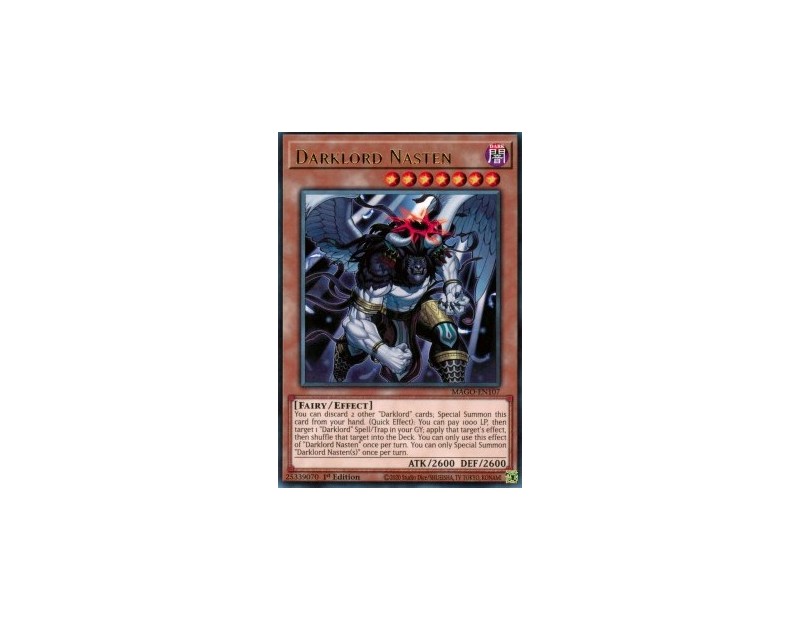 Darklord Nasten (MAGO-EN107) - 1st Edition