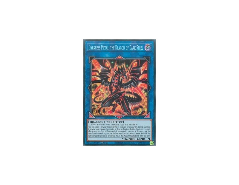 Darkness Metal, the Dragon of Dark Steel (BLAR-EN047) - 1st Edition