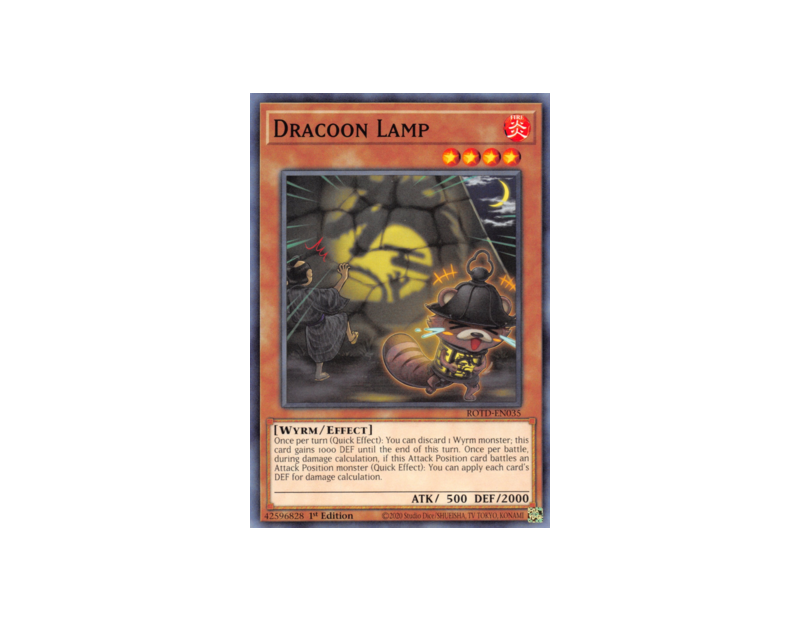 Dracoon Lamp (ROTD-EN035) - 1st Edition