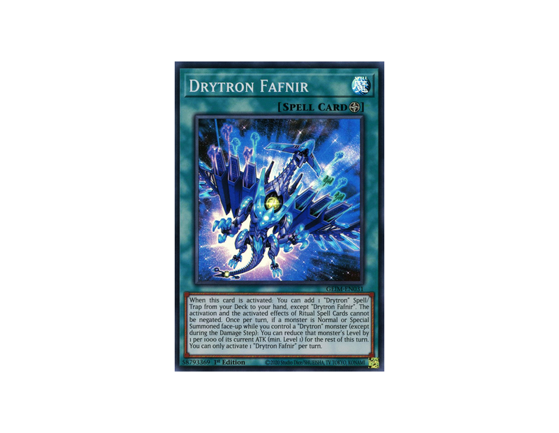 Drytron Fafnir (GEIM-EN031) - 1st Edition