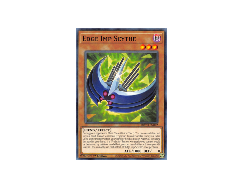 Edge Imp Scythe (ROTD-EN022) - 1st Edition