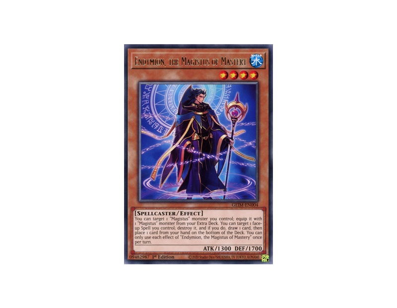 Endymion, the Magistus of Mastery (GEIM-EN004) - 1st Edition