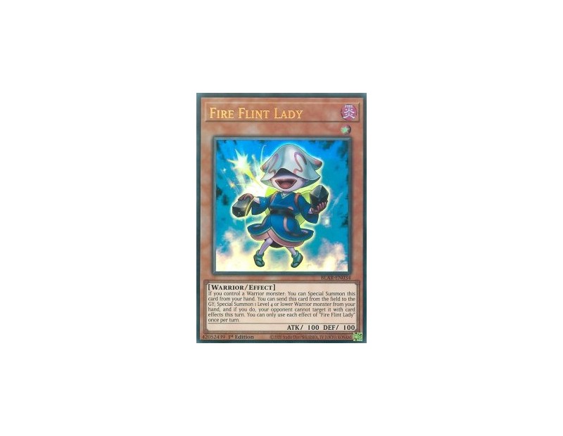 Fire Flint Lady (BLAR-EN034) - 1st Edition