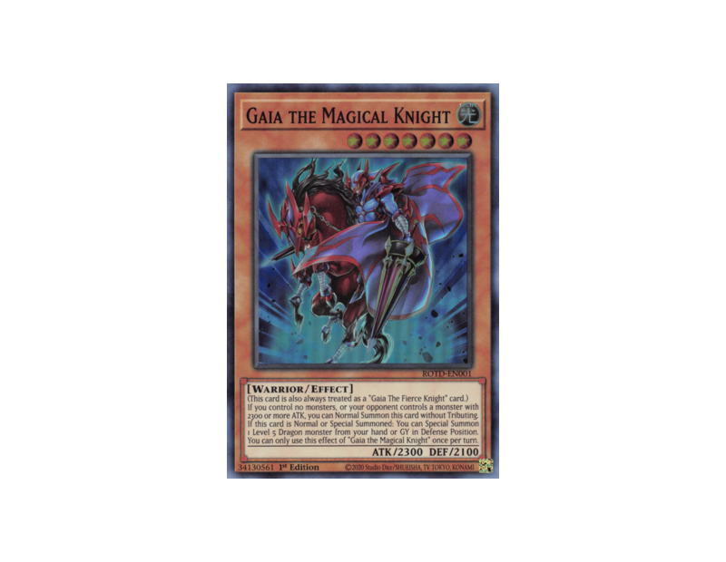 Gaia the Magical Knight (ROTD-EN001) - 1st Edition