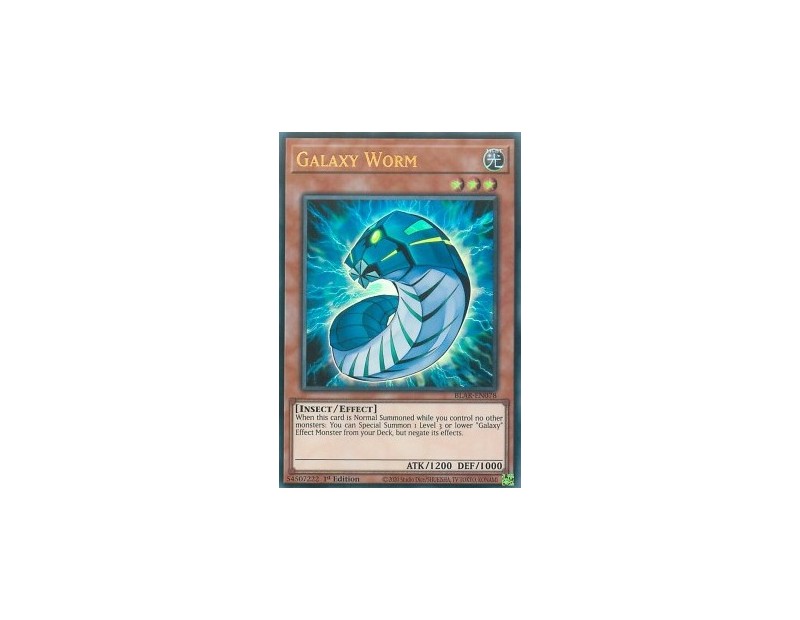 Galaxy Worm (BLAR-EN078) - 1st Edition