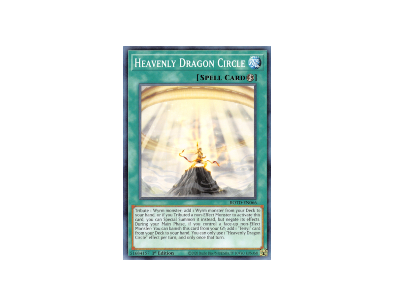 Heavenly Dragon Circle (ROTD-EN066) - 1st Edition