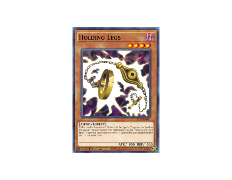 Holding Legs (LED7-EN011) - 1st Edition