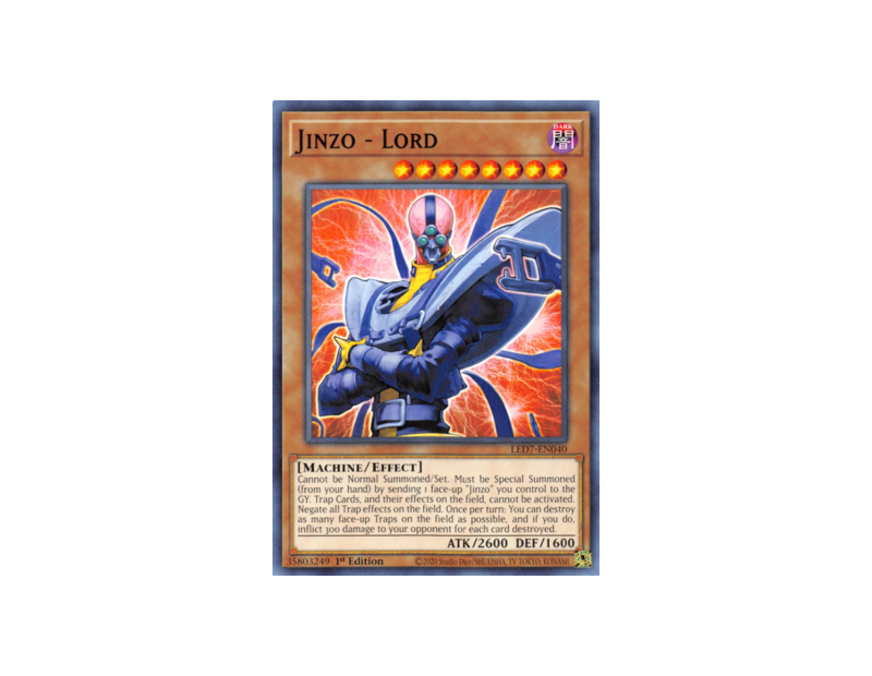 Jinzo - Lord (LED7-EN040) - 1st Edition