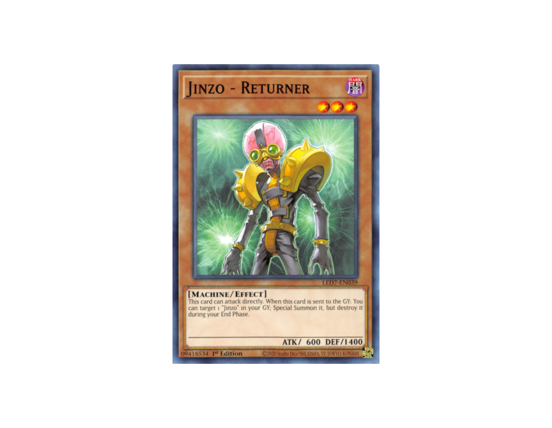 Jinzo - Returner (LED7-EN039) - 1st Edition