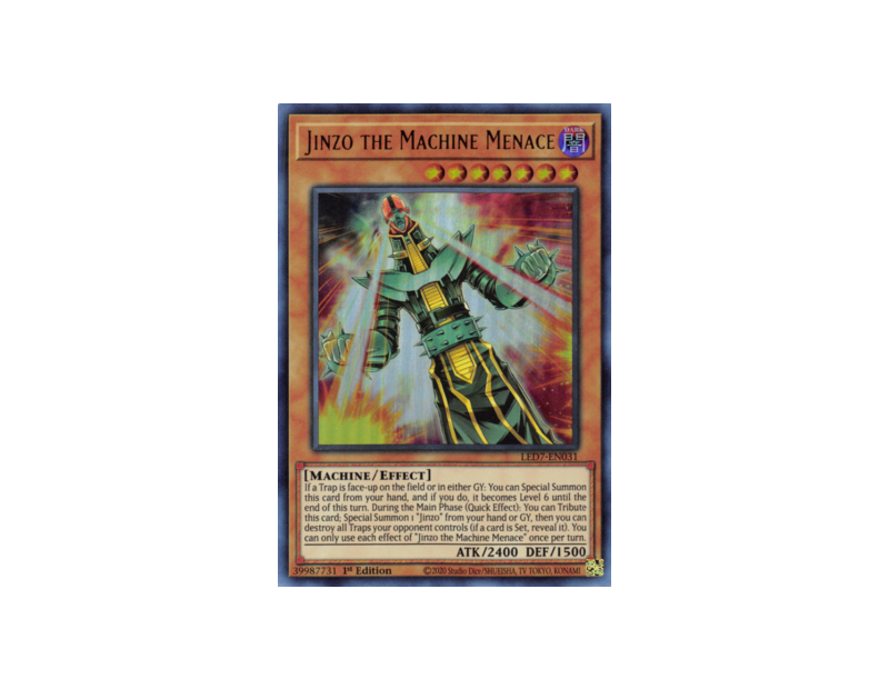 Jinzo the Machine Menace (LED7-EN031) - 1st Edition