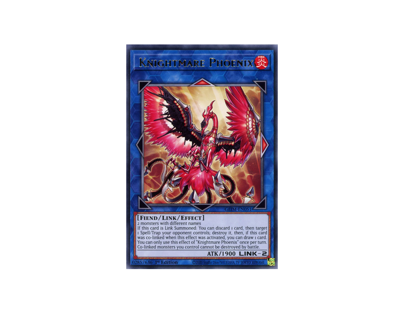 Knightmare Phoenix (GEIM-EN051) V.1 - 1st Edition