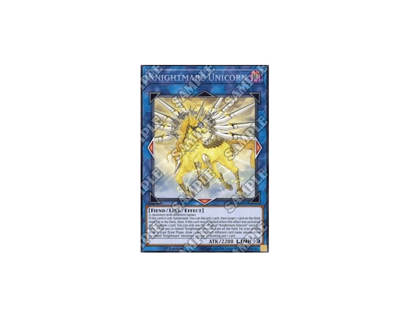 Knightmare Unicorn (GEIM-EN050) V.2 - 1st Edition