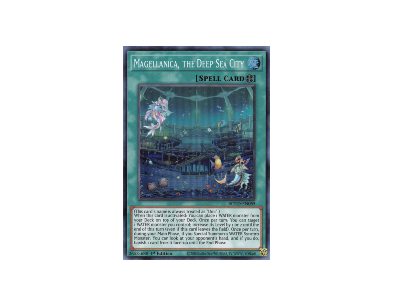 Magellanica, the Deep Sea City (ROTD-EN059) - 1st Edition