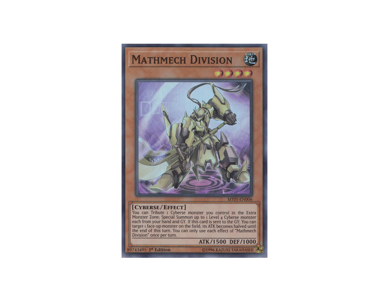 Mathmech Division (MYFI-EN006) - 1st Edition