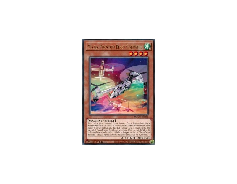 Mecha Phantom Beast Coltwing (MAGO-EN065) - 1st Edition