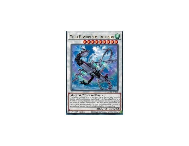 Mecha Phantom Beast Jaculuslan (MAGO-EN066) - 1st Edition