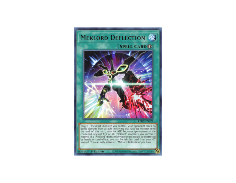 Meklord Deflection (LED7-EN021) - 1st Edition