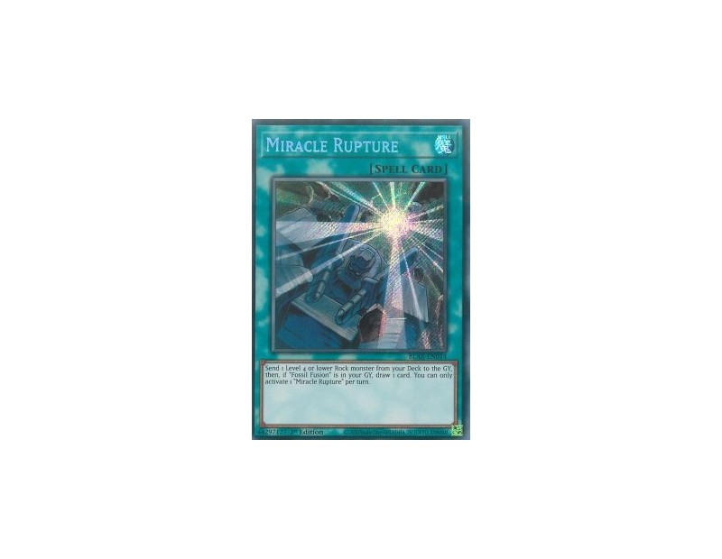 Miracle Rupture (BLAR-EN014) - 1st Edition