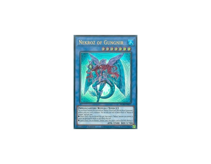 Nekroz of Gungnir (BLAR-EN077) - 1st Edition