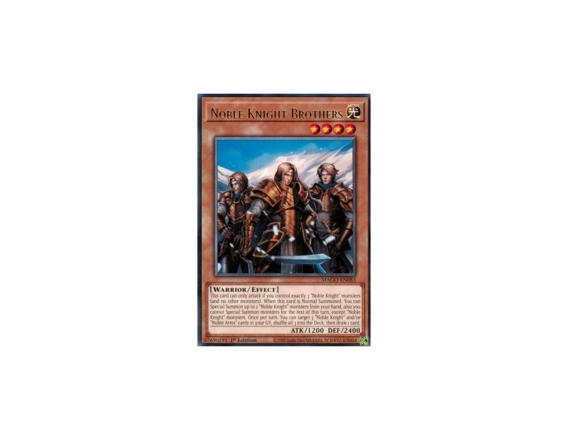 Noble Knight Brothers (MAGO-EN083) - 1st Edition