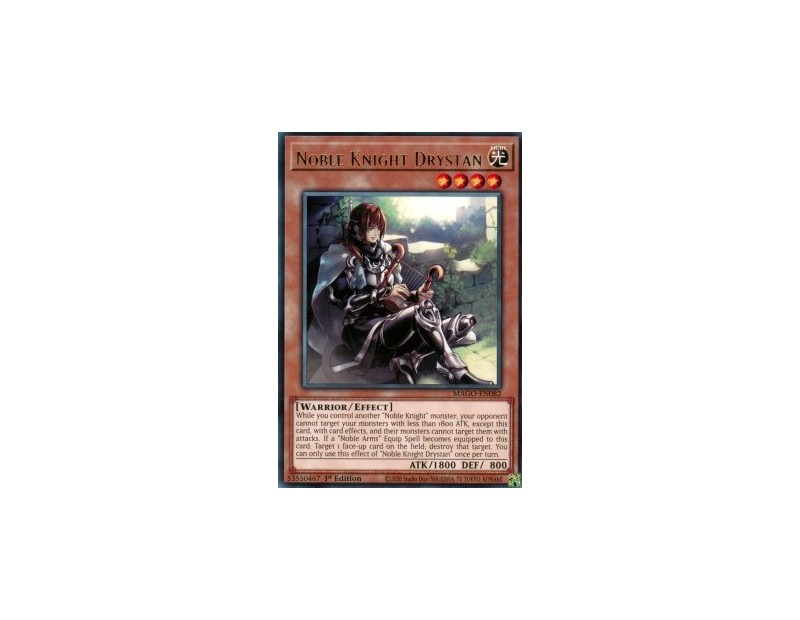 Noble Knight Drystan (MAGO-EN082) - 1st Edition