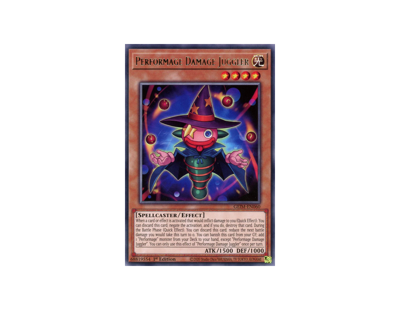 Performage Damage Juggler (GEIM-EN060) - 1st Edition