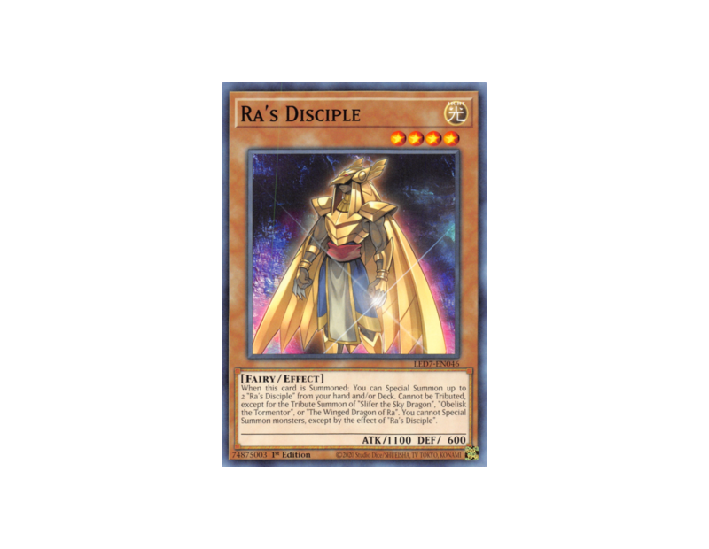 Ra's Disciple (LED7-EN046) - 1st Edition