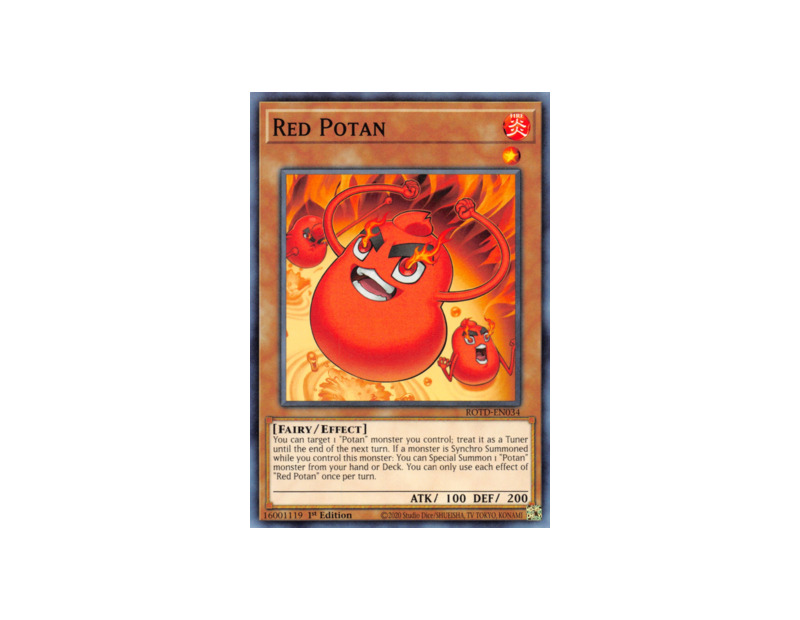 Red Potan (ROTD-EN034) - 1st Edition