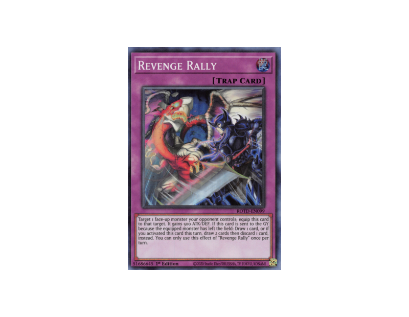 Revenge Rally (ROTD-EN099) - 1st Edition