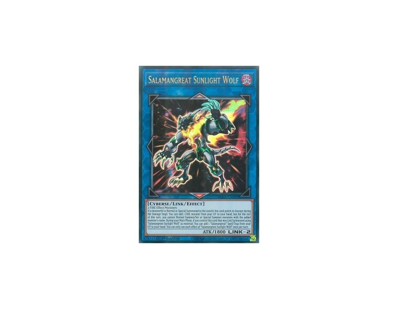 Salamangreat Sunlight Wolf (BLAR-EN089) - 1st Edition