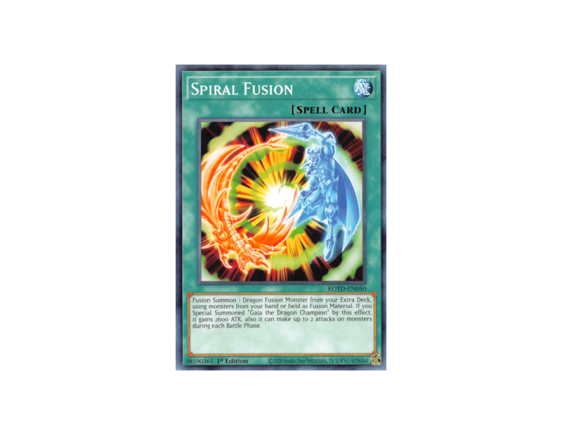 Spiral Fusion (ROTD-EN050) - 1st Edition