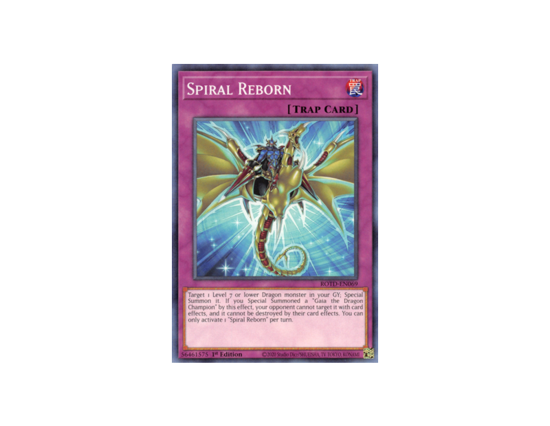 Spiral Reborn (ROTD-EN069) - 1st Edition