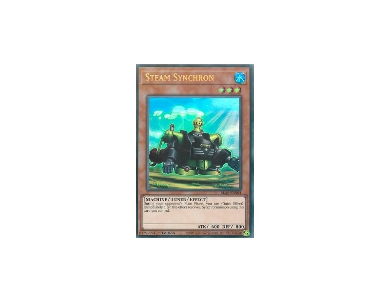 Steam Synchron (BLAR-EN064) - 1st Edition